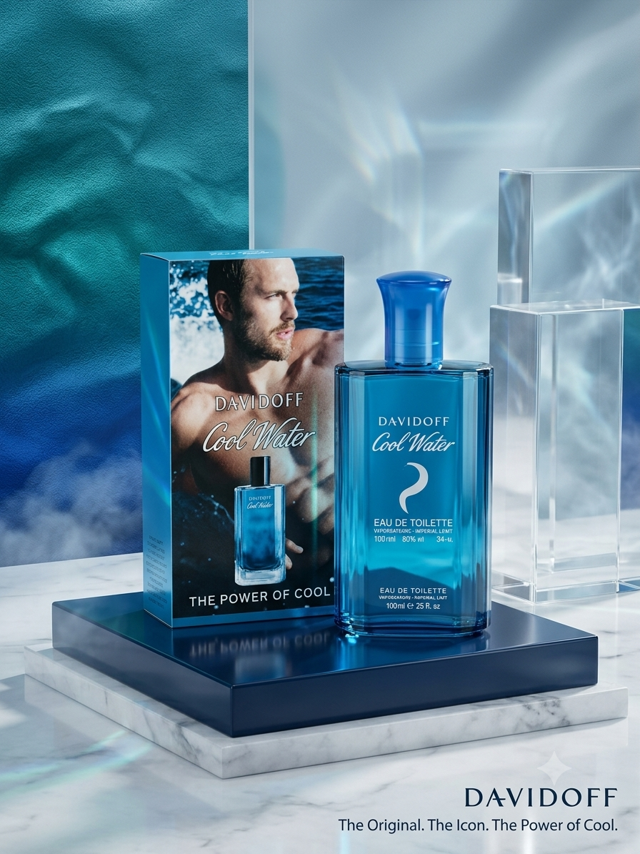 Davidoff Cool Water Eau de Toilette 100ml Perfume